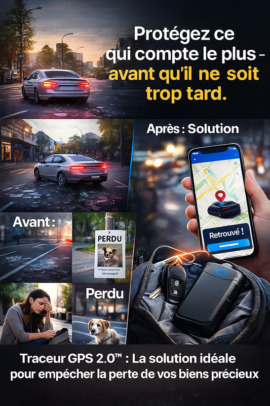 Traceur GPS 2.0 – Précis & Sans Abonnement