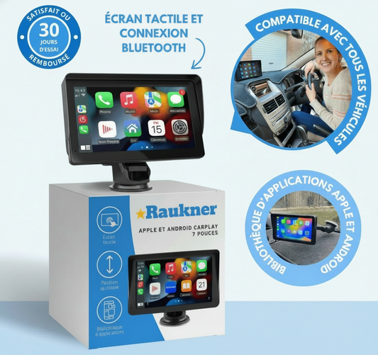 Carplay Android et Apple - 7 pouces